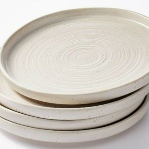 Studio McGee - Glazed Stoneware Dinner Plates - Set of 4 - Like New